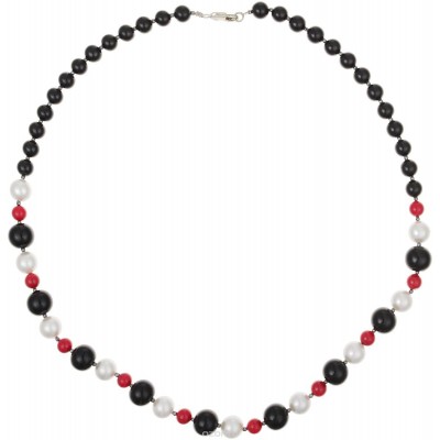 Бусы "Карнавал". Натуральный агат, коралл и жемчуг. Гонконг Бусы "Карнавал". Натуральный агат, коралл и жемчуг. Гонконг