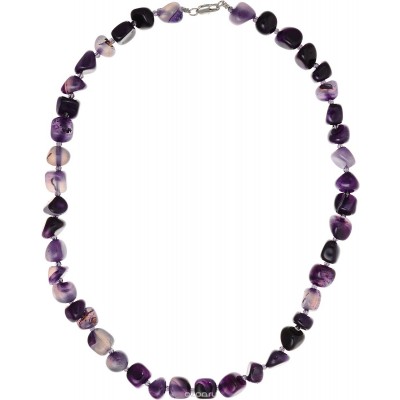 Бусы "Виолетта". Натуральный бразильский агат. Индия Бусы "Виолетта". Натуральный бразильский агат. Индия