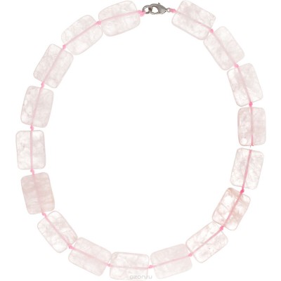 Бусы "Нежность". Натуральный розовый кварц. Индия Бусы "Нежность". Натуральный розовый кварц. Индия