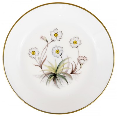 Тарелочка для украшений "Весенние цветы". Фарфор, деколь, золочение. Royal Worceter, Великобритания, 1980-е гг. Тарелочка для украшений "Весенние цветы". Фарфор, деколь, золочение. Royal Worceter, Великобритания, 1980-е гг.