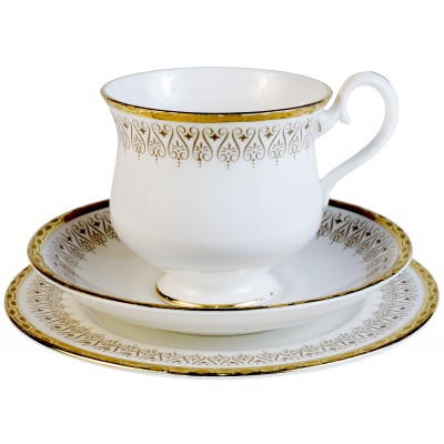 Чайное трио "Классика". Английский фарфор. Royal Albert, Великобритания, первая половина 20-го века