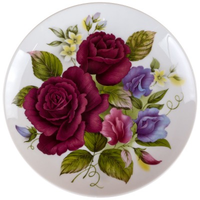 Декоративная тарелка "Розы". Фарфор, Kaiser, Германия, конец 20 века