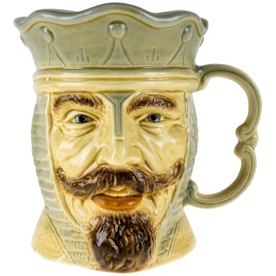 Декоративая кружка "Король Англии Вильям I". Керамика. Kingston pottery, Великобритания, вторая половина 20 века
