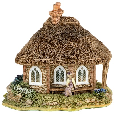 Коллекционный миниатюрный домик "Lilliput lane. Pipit toll". Высота 7,5 см. Enesco, Великобритания, 1995 год