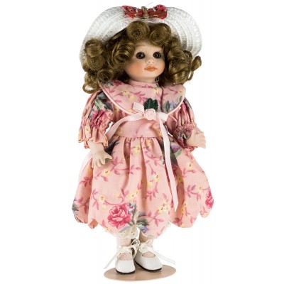 Кукла коллекционная "Аннет в шляпке". Фарфор. Высота 27 см. Goebel, Германия, конец 20 века