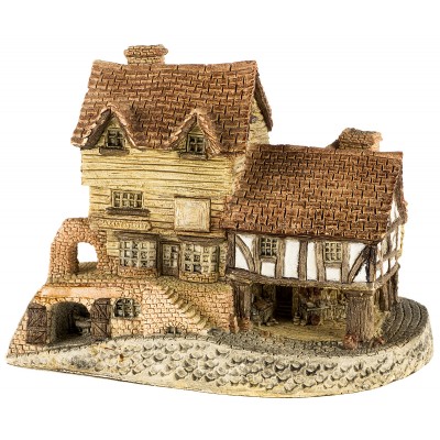 Коллекционный миниатюрный домик "Market Street by David Winter". Высота 11,5 см. Великобритания, 1980 год