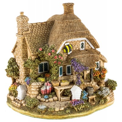 Коллекционный миниатюрный домик "Lilliput lane. Little Bee". Высота 8 см. Enesco, Великобритания, 2000 год