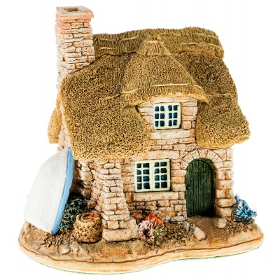 Коллекционный миниатюрный домик "Lilliput lane. The Cuddy". Высота 6 см. Enesco, Великобритания, 1996 год