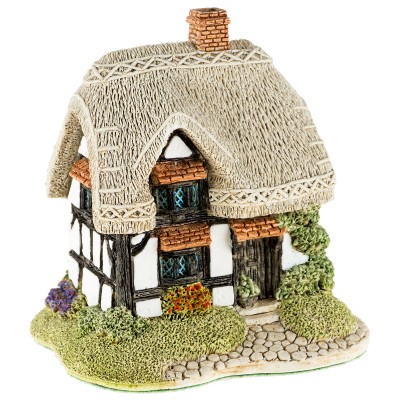 Коллекционный миниатюрный домик "Lilliput lane. Granny Smiths". Высота 7 см. Enesco, Великобритания, 1992 год