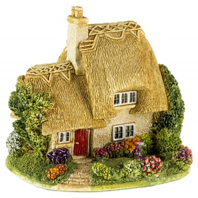 Коллекционный миниатюрный домик "Lilliput lane. Mothers garden". Высота 6 см. Enesco, Великобритания, 1994 год