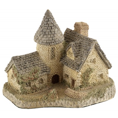 Коллекционный миниатюрный домик "Vikarage by David Winter". Высота 8 см. Великобритания, 1985 год