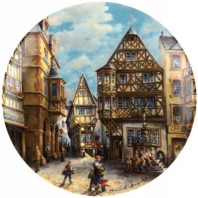 Бернд Гагель "Рыночная площадь". Johann Seltmann, Vohenstrauss. Германия