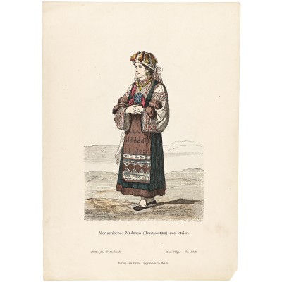 Нарядный костюм девушки из Истрии