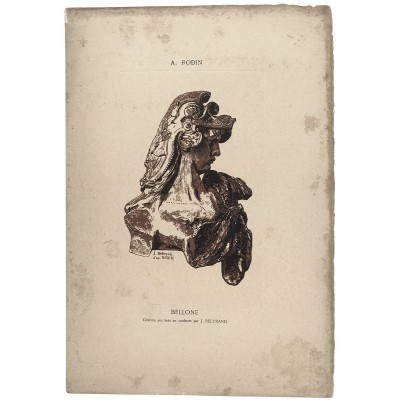 Белонна. Ксилография. Франция, около 1890 года
