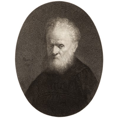 Рембрандт. Портрет старика с бородой