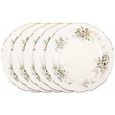 Комплект больших столовых тарелок "Яблоневый сад". Royal Albert. Великобритания