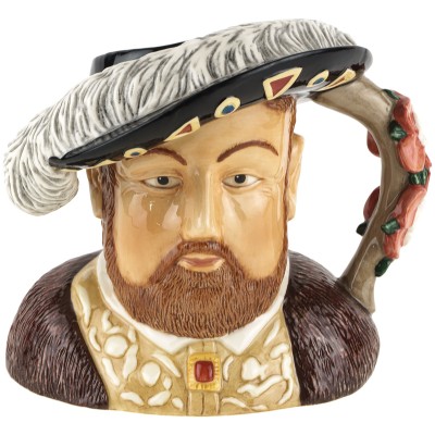 Кружка декоративная "Король Генрих VIII". Royal Worcester. Великобритания