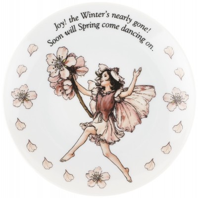 Декоративная тарелка "Фея цветущего миндаля". Великобритания