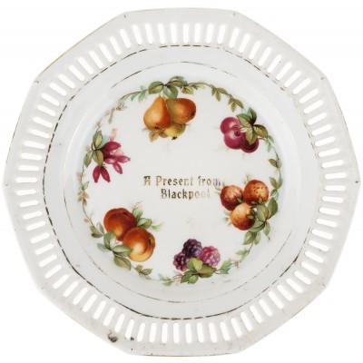 Декоративная тарелка "Фрукты и ягоды". Великобритания