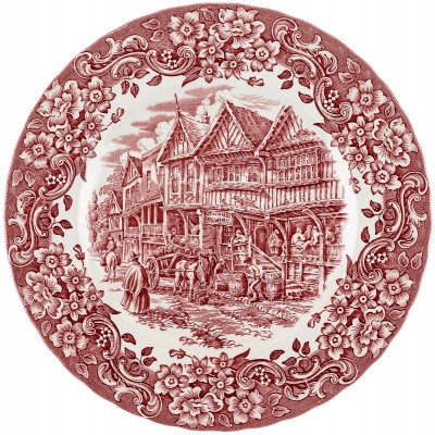 Декоративная тарелка "Англия 17-ого века". Royal Tudor Ware. Великобритания