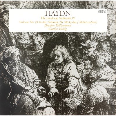 Виниловая пластинка Haydn Die Londoner Sinfonien IV Йозеф Гайдн Симфония 99 Симфония 100 Дрезденский филармонический оркестр дир