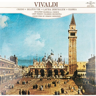 Виниловая пластинка Vivaldi Credo Beatus Vir Lauda Jerusalem Gloria Антонио Вивальди Церковные композиции Будапештский ансамбль 
