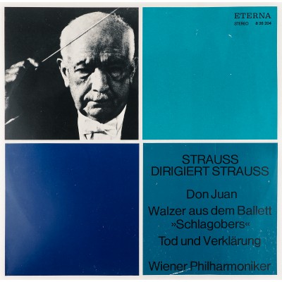 Виниловая пластинка Strauss Dirigiert Strauss Richard Strauss Don Juana op 20 Schlagobers-Walzer Tod und Verklarung Рихард Штрау