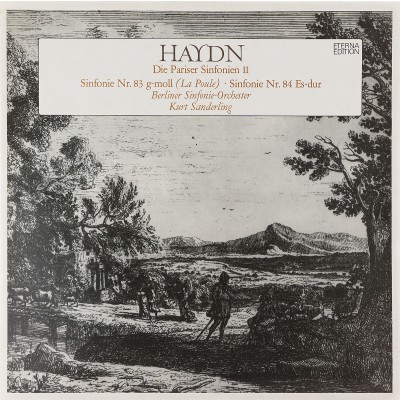 Виниловая пластинка Haydn Sinfonie N83 N84 Гайдн Симфонии 83 и 84 дирижер Курт Зандерлинг (1 LP). Eterna. ГДР