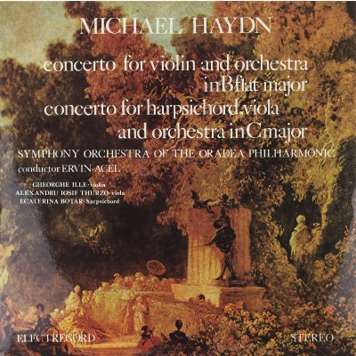 Виниловая пластинка Michael Haydn Михаэль Гайдн Концерт для скрипки с оркестром, концерт для клавесина и альта с оркестром 1LP. 