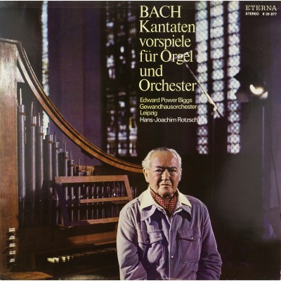 Виниловая пластинка Bach Kantaten-vorspiele fur Orgel und Orchester Иоганн Себастиан Бах Кантаты-прелюдии для органа с оркестром