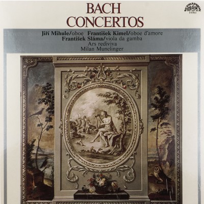 Виниловая пластинка Bach Иоганн Себастиан Бах Концерты 1LP. Supraphon. Чехословакия