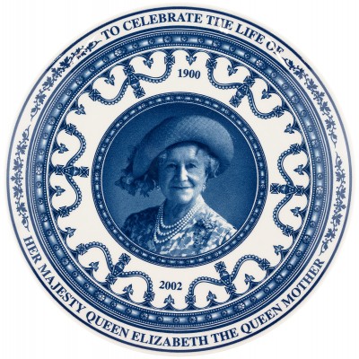 Декоративная тарелка "Королева Елизавета II". Wedgwood. Великобритания