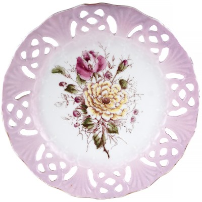 Декоративная тарелка "Розы". Великобритания