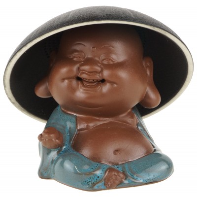 Ситечко для чая - статуэтка "Веселый монах". Китай