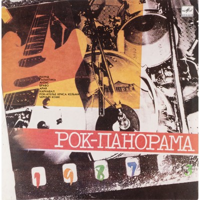 Виниловая пластинка Рок - панорама - 1987 N3 (1 LP). Мелодия. СССР