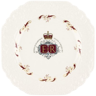 Декоративная тарелка "Серебряный юбилей коронации Королевы Елизаветы II". Lord Nelson. Великобритания