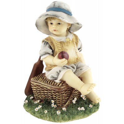 Статуэтка винтажная "В мечтах о будущем". Высота 11 см. Композит, Leonardo collection, Англия, конец 20 века Статуэтка винтажная "В мечтах о будущем". Высота 11 см. Композит, Leonardo collection, Англия, конец 20 века