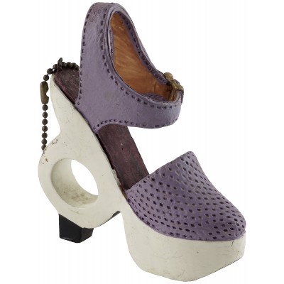 Туфелька коллекционная, статуэтка-сувенир. Композит. Q.C.O.K, Китай, винтаж, 1990-е гг.