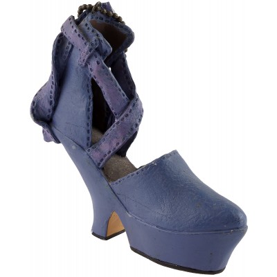 Туфелька коллекционная, статуэтка-сувенир. Композит. Q.C.O.K, Китай, винтаж, 1990-е гг. (нюанс) Туфелька коллекционная, статуэтка-сувенир. Композит. Q.C.O.K, Китай, винтаж, 1990-е гг. (нюанс)