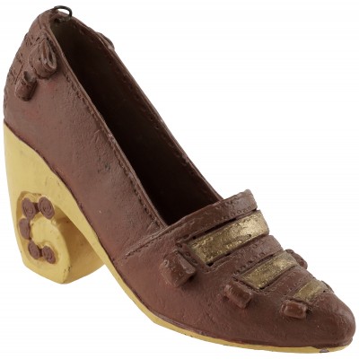 Туфелька коллекционная, статуэтка-сувенир. Композит. Q.C.O.K, Китай, винтаж, 1990-е гг. Туфелька коллекционная, статуэтка-сувенир. Композит. Q.C.O.K, Китай, винтаж, 1990-е гг.