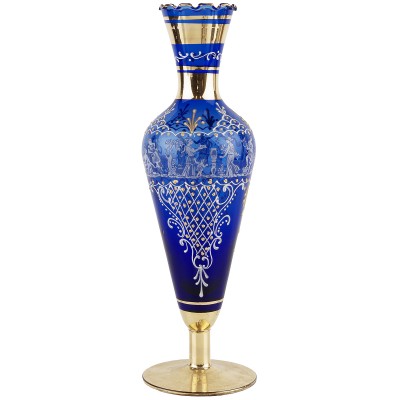 Ваза для цветов "Классика". Высота 22,5 см. Муранское стекло, ручная работа. Murano, Венеция, винтаж, 1960-е гг