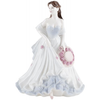 Статуэтка винтажная "Шелли", Высота 12,5 см, Фарфор Coalport, Великобритания, винтаж, 2000 г. Статуэтка винтажная "Шелли", Высота 12,5 см, Фарфор Coalport, Великобритания, винтаж, 2000 г.