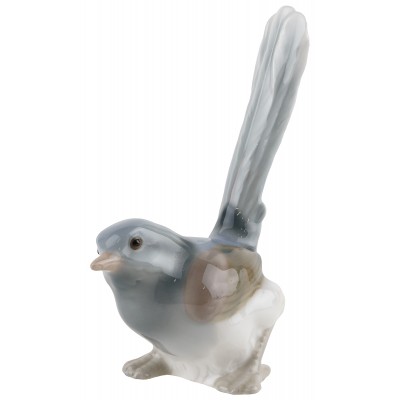 Статуэтка "Птичка". Фарфор Lladro, роспись. Высота 14 см. Испания, винтаж, конец 20 века Статуэтка "Птичка". Фарфор Lladro, роспись. Высота 14 см. Испания, винтаж, конец 20 века