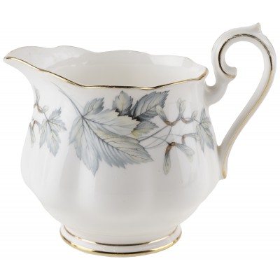 Молочник "Серебристый клен". Английский фарфор, Royal Albert, Великобритания, винтаж, 1980-е гг.