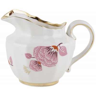 Молочник "Розовый цветок", фарфор, винтаж, Вербилки, СССР, 1954-1965 гг. Молочник "Розовый цветок", фарфор, винтаж, Вербилки, СССР, 1954-1965 гг.