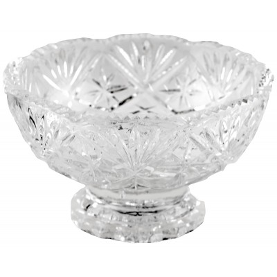 Креманка, диаметр 10 см, хрусталь, винтаж, СССР, 1970-е гг Креманка, диаметр 10 см, хрусталь, винтаж, СССР, 1970-е гг