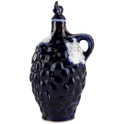 Графин "Виноград", фарфор, винтаж, ЛФЗ, СССР, вторая половина 20 века