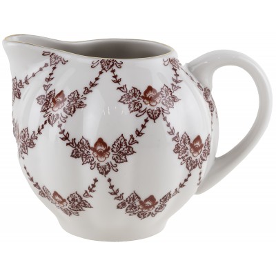 Молочник "Гирлянды". Фарфор, винтаж, ЛФЗ, СССР, вторая половина 20 века Молочник "Гирлянды". Фарфор, винтаж, ЛФЗ, СССР, вторая половина 20 века