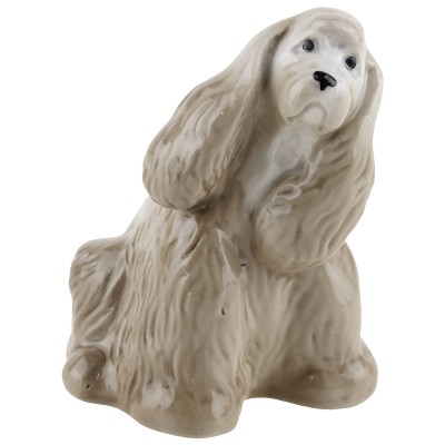 Статуэтка "Кокер-спаниель", фарфор, винтаж, Ленинградский опытный завод (ЛОЗ), СССР, 1984-1991 гг. Статуэтка "Кокер-спаниель", фарфор, винтаж, Ленинградский опытный завод (ЛОЗ), СССР, 1984-1991 гг.