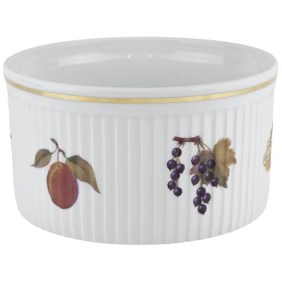 Форма для выпечки кекса, салатница "Ившем". Фарфор Royal Worcester, Великобритания, конец 20 века Форма для выпечки кекса, салатница "Ившем". Фарфор Royal Worcester, Великобритания, конец 20 века